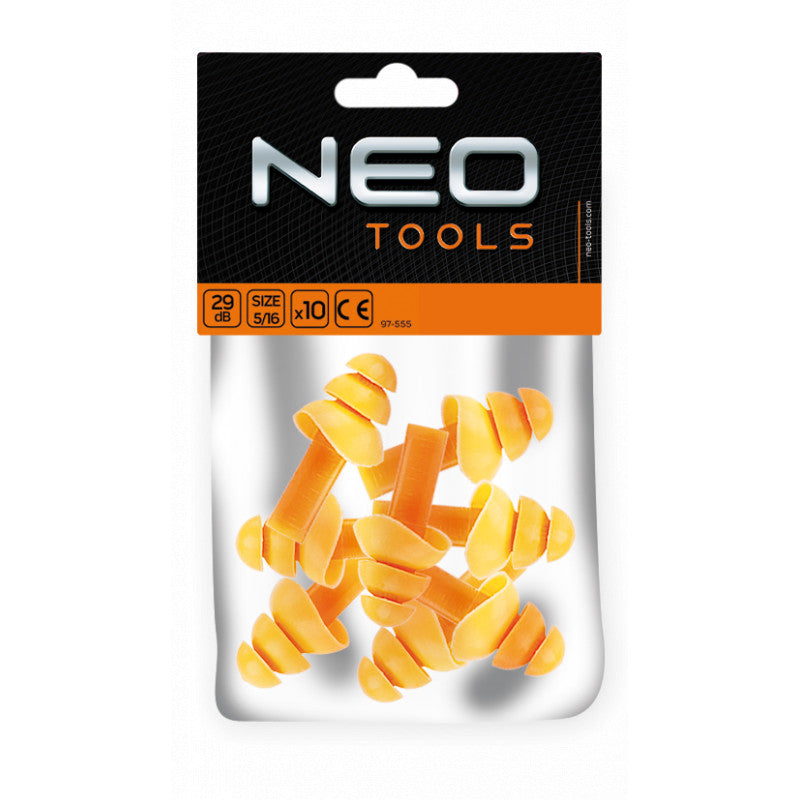 Bouchons d'Oreilles DB 5-16 10PC 97-555 NEO TOOLS