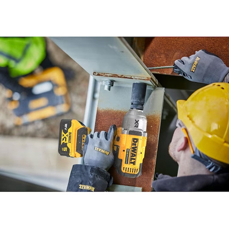 Boulonneuse à chocs ½” 1396 Nm 18V DEWALT DCF900NT-XJ  Brushless avec coffret et jonc de sécurité