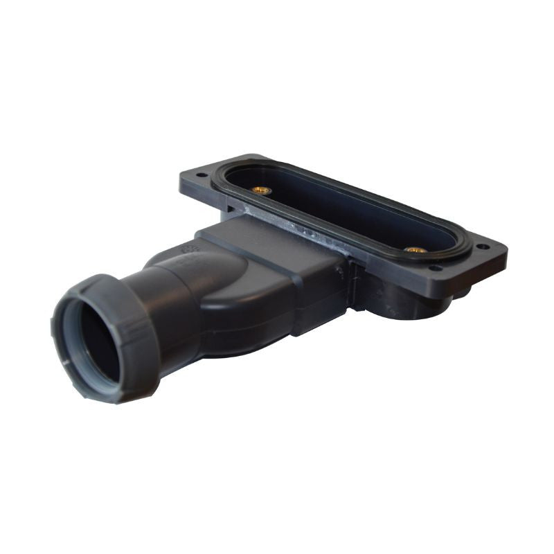 Caniveau de sol à maçonner 50cm MARMOX LD50SLIM - Siphon ultra-plat horizontal - Acier inoxydable