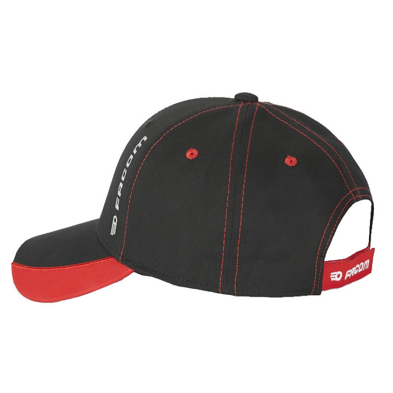 Casquette FACOM EPI - FX/0/1/CAS/REA - Homme - Noir / rouge - Taille unique