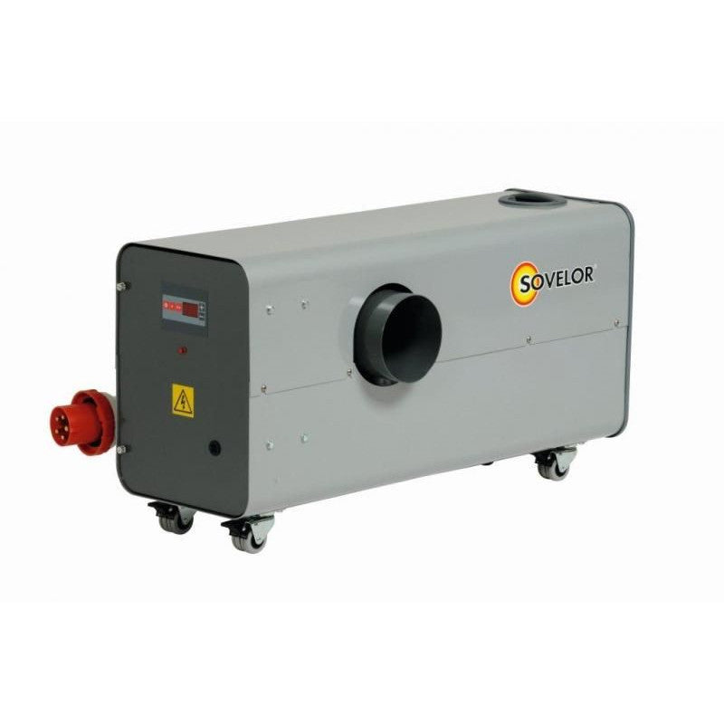 Chauffage air pulsé portable gainable haute température SOVELOR ETV 22 22,5KW