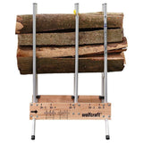 Chevalet de tronçonnage de bûches WOLFCRAFT 5121000 - 150kg - 70x67,5x112cm