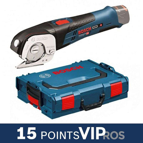 Cisaille universelle sans fil BOSCH GUS 12V-300 Professional (Machine Nue) + L-Boxx