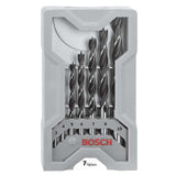 Coffret 7 mèches hélicoïdales à bois BOSCH 2607017034