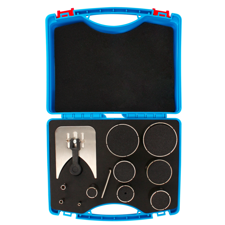 Coffret 10 trepans diamantés LEMAN D6 À 68 + GUIDE