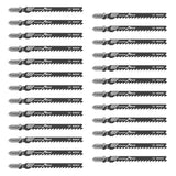 Coffret de 25 lames de scie sauteuse BOSCH 2608633A39 T144DP bois