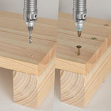 Coffret pour percer-fraiser & visser tout-en-un WOLFCRAFT 3086000 16 pièces