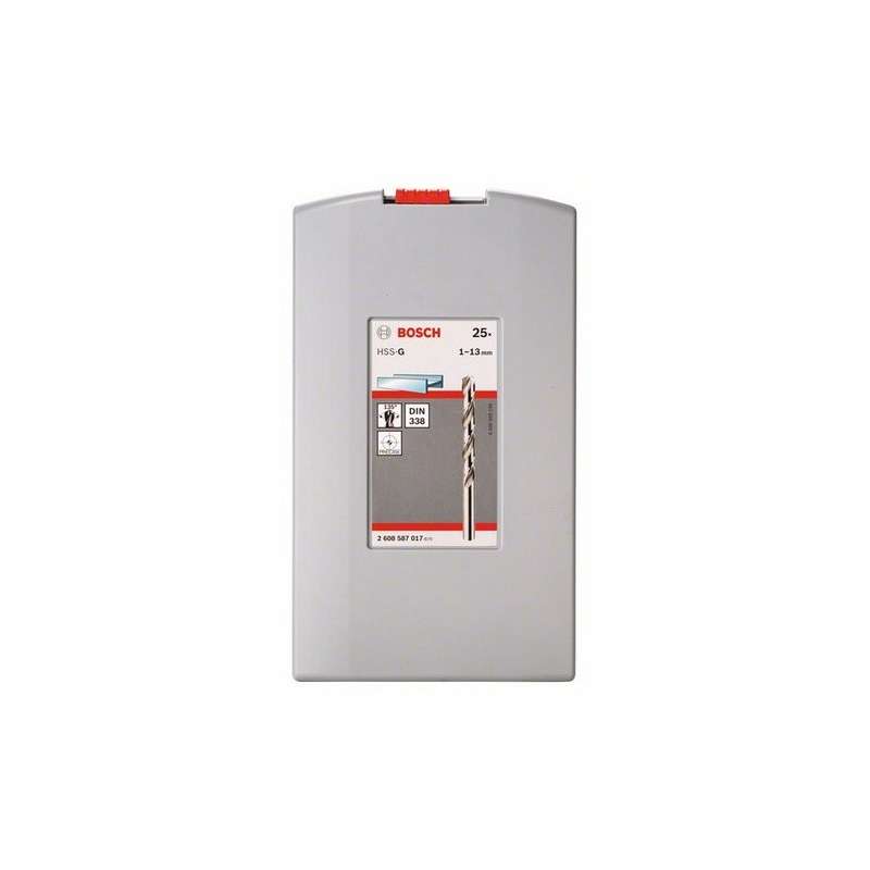 Coffret ProBox 25 Forets à métaux HSS-G BOSCH 2608587017
