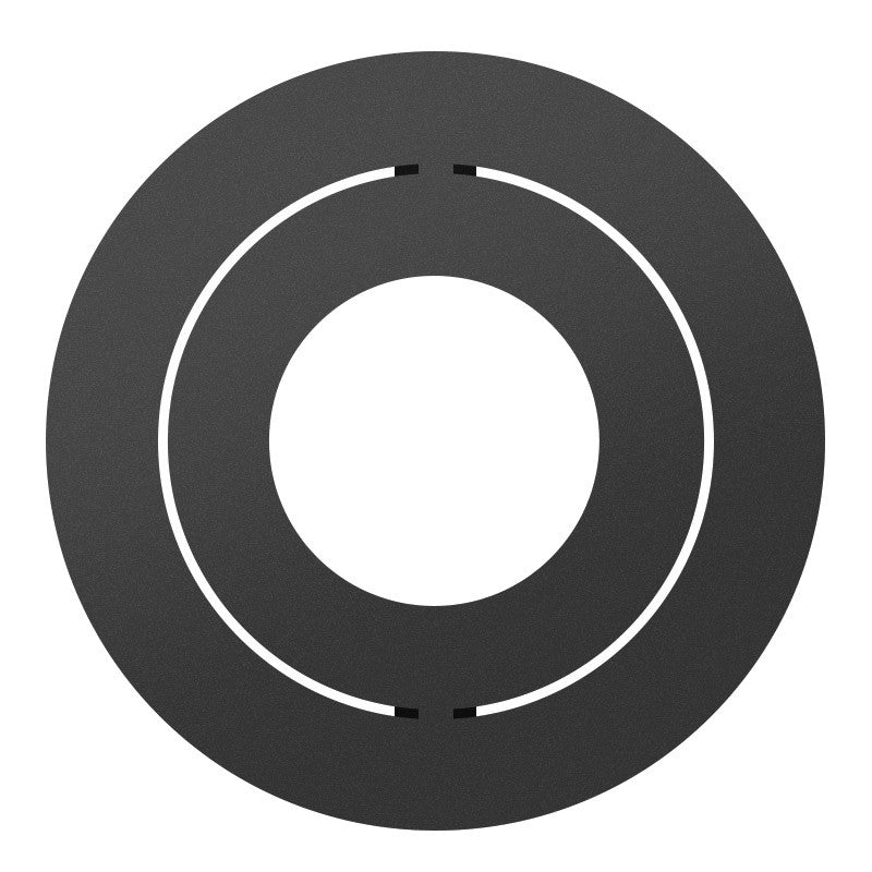 Collerette magnétique SOLUM TB102MB ronde noir mat pour Spot COMA