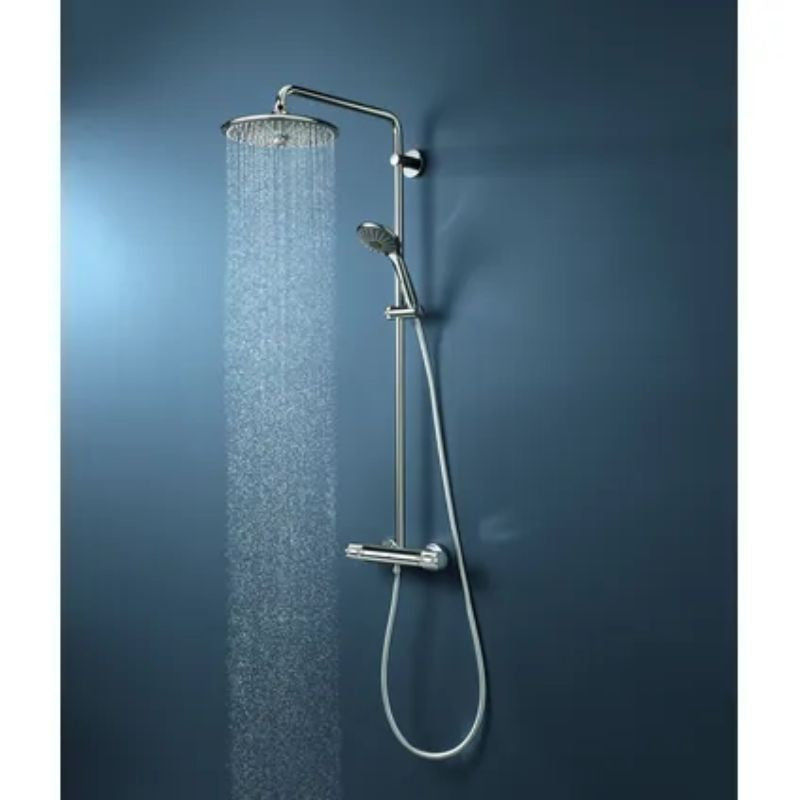 Colonne thermostatique 3 jet Ø 26 cm + douchette 3 jets - Cool Touch GROHE QuickFix VITALIO JOY 260