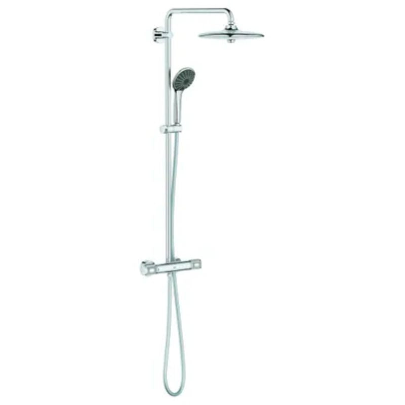 Colonne thermostatique 3 jet Ø 26 cm + douchette 3 jets - Cool Touch GROHE QuickFix VITALIO JOY 260