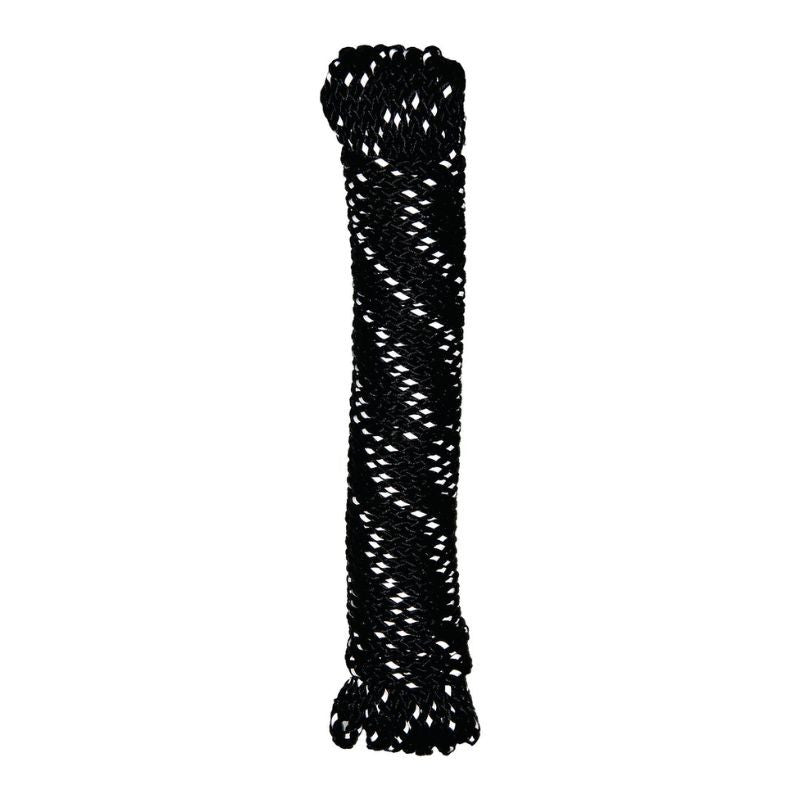 Corde réfléchissante SUKI 5060257 - En polypropylène - Noir - 4,8mm - 15m