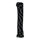 Corde réfléchissante SUKI 5060257 - En polypropylène - Noir - 4,8mm - 15m