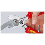 Coupe-câbles à double tranchants KNIPEX 95 16 200 200mm 20mm/70mm²