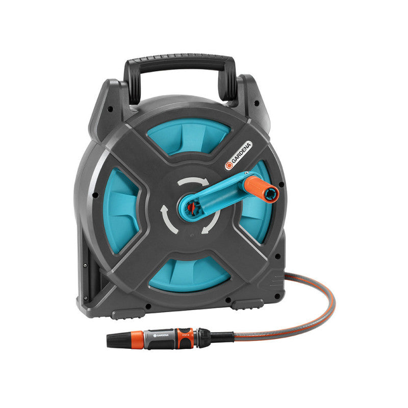 Dévidoir portable GARDENA 18502-50 CLASSIC avec tuyau 15M