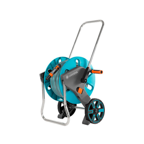 Dévidoir sur roues équipé GARDENA 18512-26 AQUAROLL M - tuyau 25m