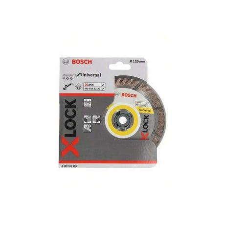 Disque à tronçonner diamanté BOSCH Professional X-LOCK Standard for Universal Ø 125x22,23x2x10