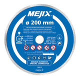 Disque diamant MEJIX 180015 - 200 mm BR 25.4/22.2 mm