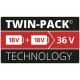Double batterie 18V 2x5,2Ah EINHELL Twinpack Power X-Change Lithium Ion