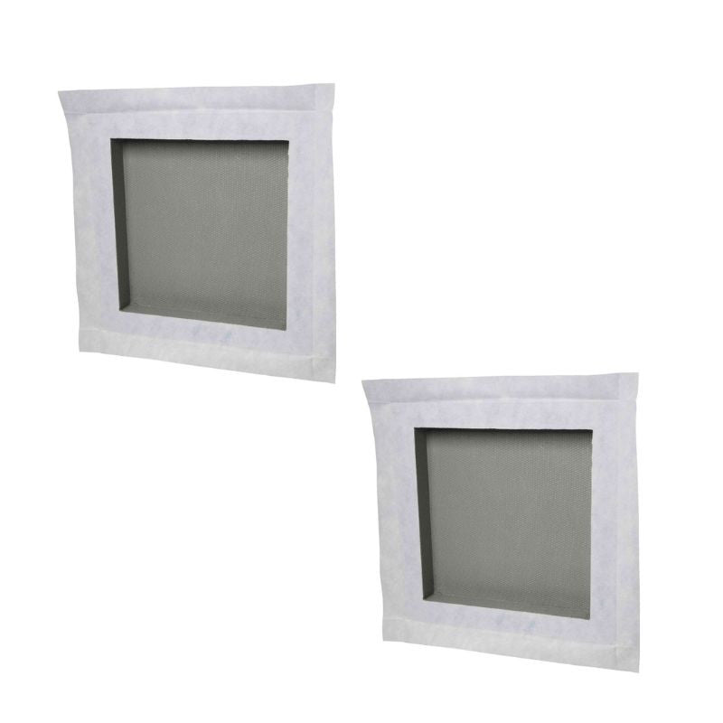 Duo de niches à carreler étanche MARMOX DUONICHE40/40 - Format intérieur 40x40cm - Profondeur 9cm