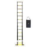 Echelle télescopique WOERTHER GRAFITEK ECH-380-G-P1 3m80 (avec housse)