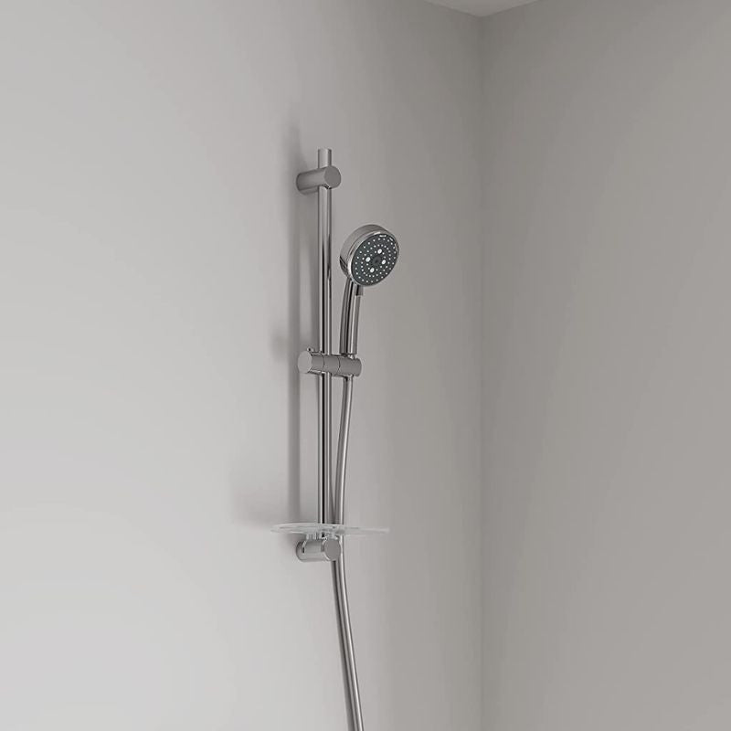 Ensemble VITALIO COMFORT GROHE 26096000 douchette 3 jets + barre 60 cm + flexible 175 cm