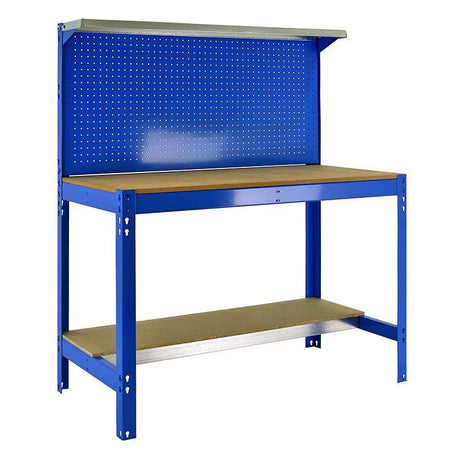 Établi avec panneau mural et étagère supérieur BT-3 1200 SIMONRACK 448100210126012