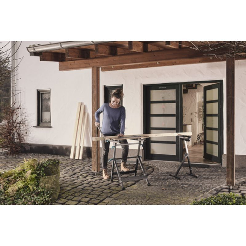 Etabli de serrage WOLFCRAFT 6870000 MASTER 650 ERGO - Hauteur réglable