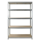 Etagère Rack MODULO STORAGE ROBBUST 2096561 - charge lourde 5 plateaux 40x120cm - hauteur 180 cm