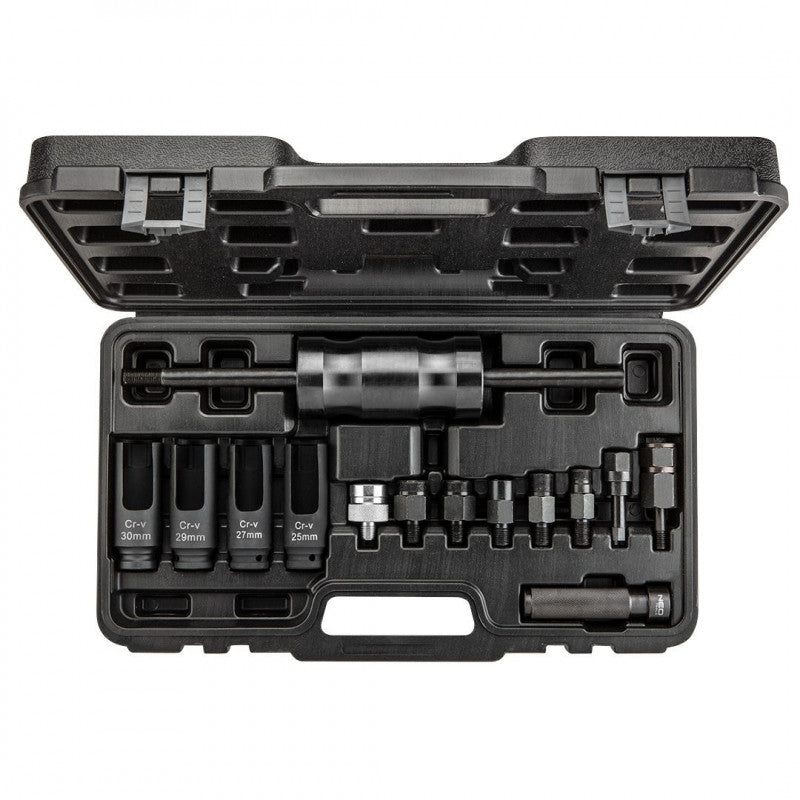Extracteurs d'injecteurs NEO TOOLS 11-883 avec marteau coulissant 14 pièces