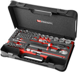 Coffret de serrage et vissage OGV Grip 1/4'' et 1/2'' - FACOM RS.GRPPB