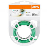 Fil de coupe rond silencieux Ø 2,0 mm x 14 m - STHIL - 0000 9302416 - VERT