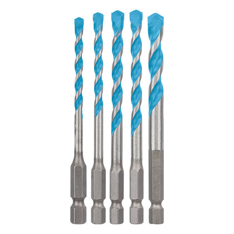 Forets polyvalents BOSCH 2608900585 HEX-9 Multi Construction, set de 5 pièces