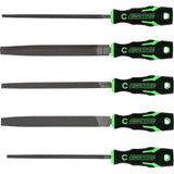 Jeu de limes COMPETITION, 5 pcs - KS Tools - 512.0405 COMPETITION