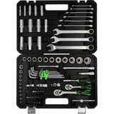 Coffret de douilles COMPETITION 1/4"+3/8", 91 pcs - KS Tools - 512.0092 COMPETITION