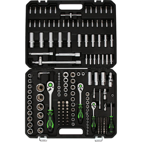 Coffret de douilles COMPETITION 1/4"+3/8"+1/2", 191 pcs - 512.0191 COMPETITION