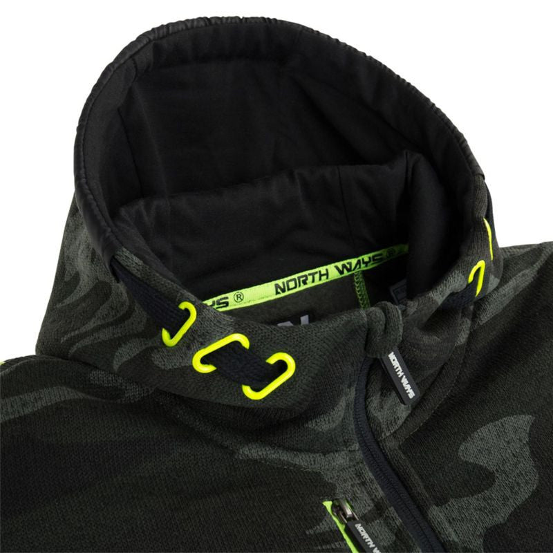 Gilet de travail BOTTA NORTH WAYS imprimé camo
