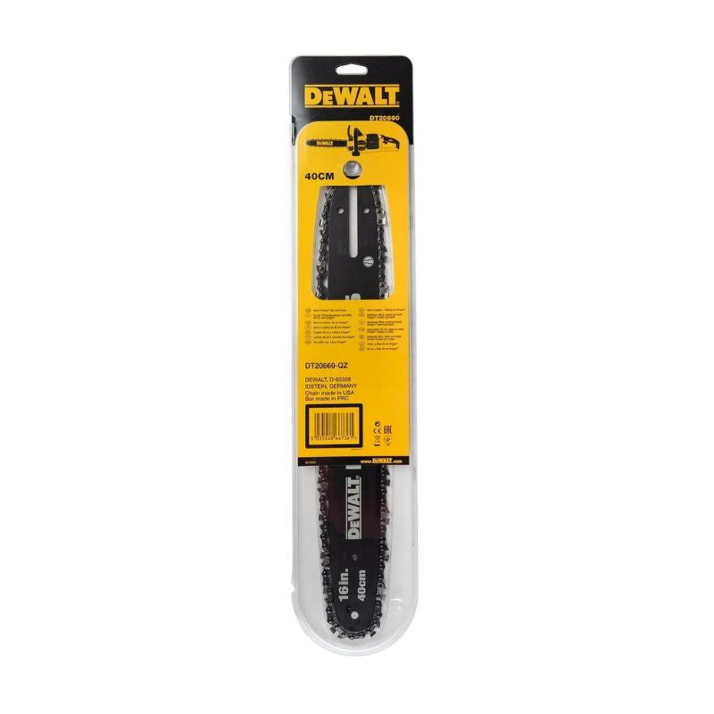 Guide et chaine Oregon DEWALT DT20660-QZ - 40cm