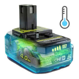 Batterie RYOBI RB1840T 18V 4Ah lithium-Ion avec indicateur de charge