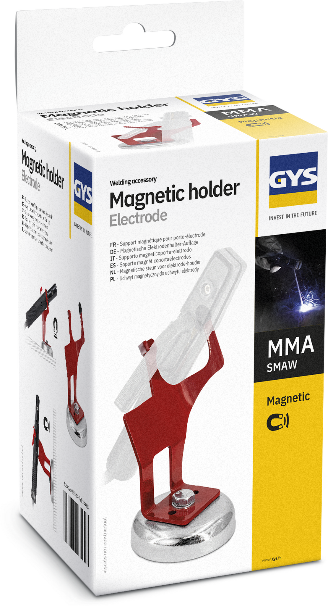 Support magnétique pour porte-électrode GYS 038028