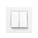 Interrupteur va-et-vient double SCHNEIDER Asfora S320214 10A -blanc