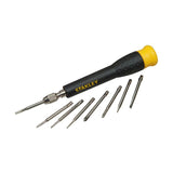 Jeu de 16 micro tournevis mutilâmes fente + phillips + hexagonal + torx STANLEY STHT0-62633