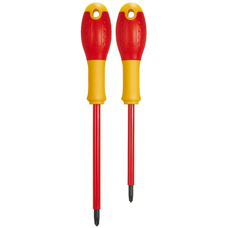 Jeu de 2 tournevis STANLEY FATMAX borniers isolés 1000V - phillips