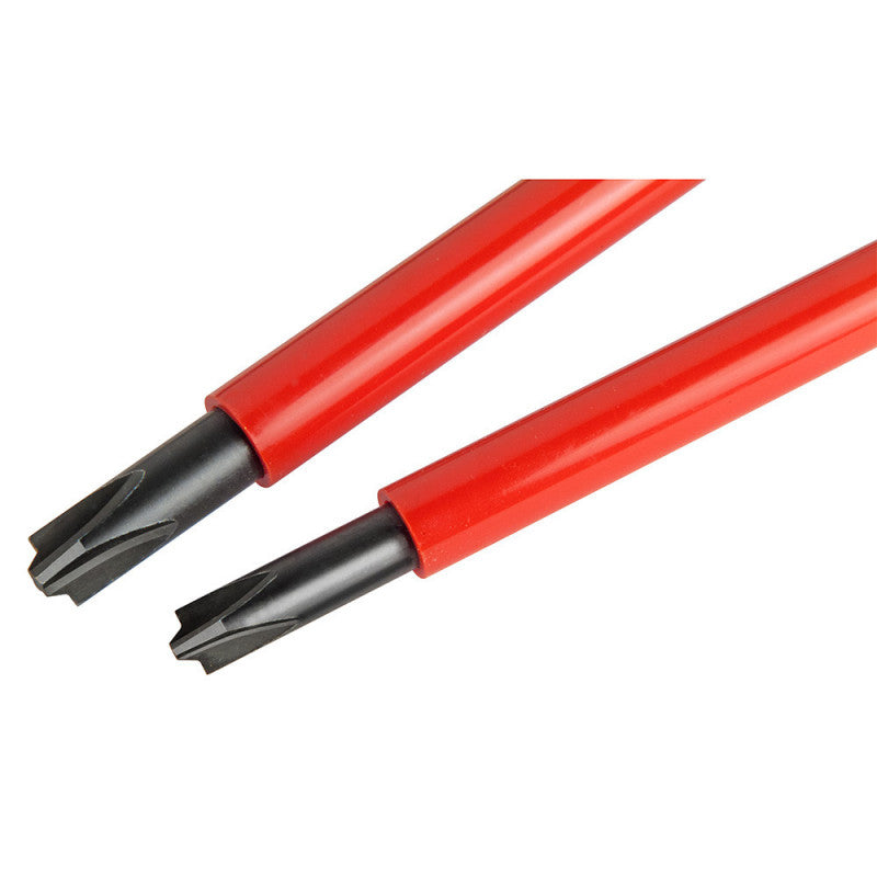 Jeu de 2 tournevis STANLEY FATMAX borniers isolés 1000V - phillips