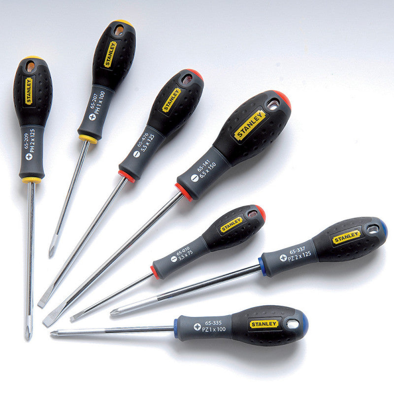 Jeu de 7 tournevis STANLEY 0-65-438 FATMAX elec + meca - ph + pozidriv