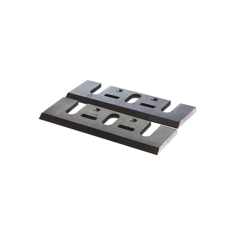 Jeux de Fers MAKITA D-63666 (793186-4) Réaffutables pour rabot HSS 170 mm