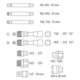 Kit de réparation alternateur NEO TOOLS 11-167 13 pièces