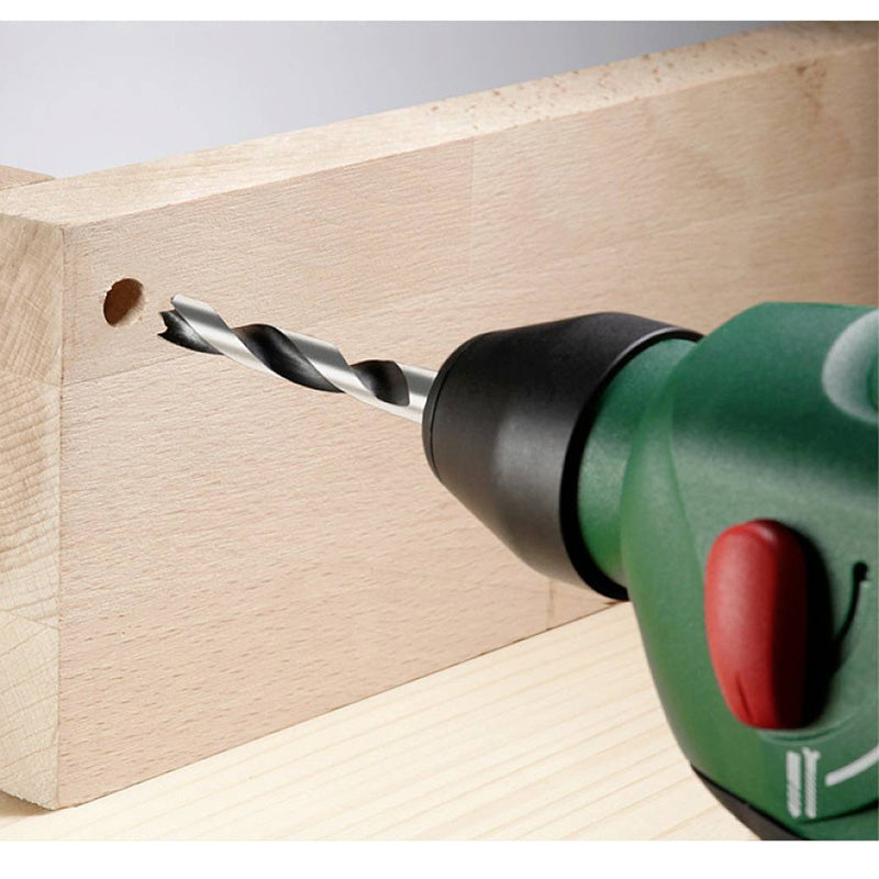 kwb - PowerBox Jeu de mèches à bois - Jeu de mèches, 5 pièces, acier