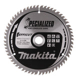 Lame de scie circulaire MAKITA E-11190 , T.C.T Efficut, 190 x 20 mm, 60 dents, pour bois