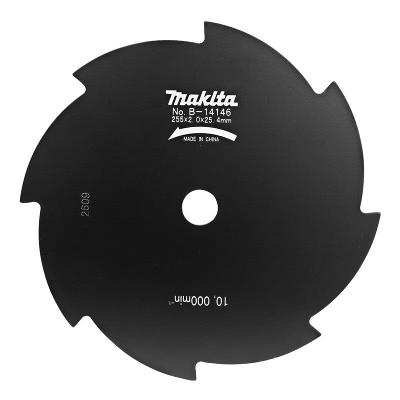 Lame pour débroussailleuse MAKITA B-14146 Ø255x25,4mm 1,8mm 8 dents